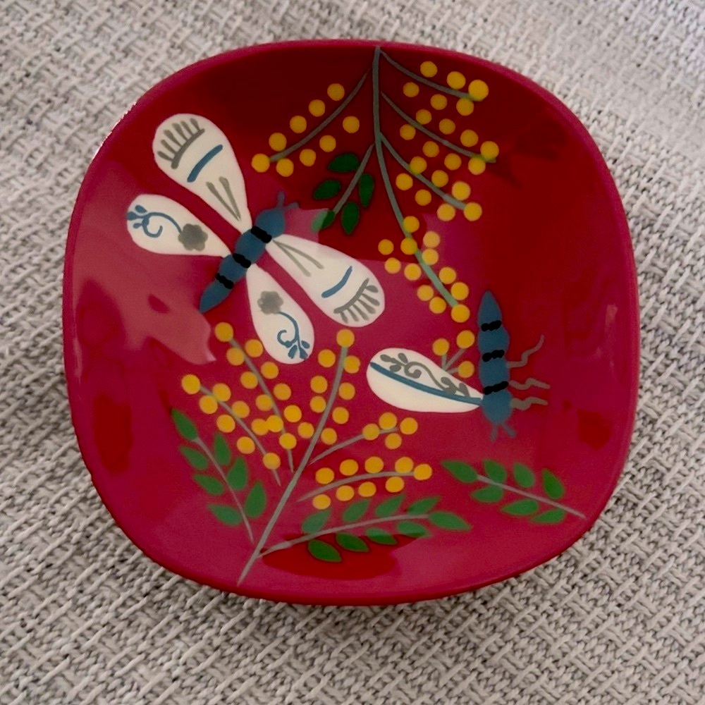 Jewelry Tray with Dragonfly Design
